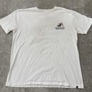 Quiksilver Mele Kalikimaka Surf T Shirt XL Santa Hawaii Tee